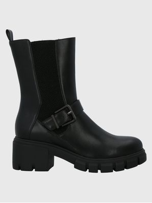 Bota Rep Mujer Negro Hush Puppies