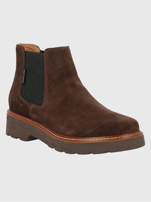 Botin Cuero Bonnie Café Hush Puppies