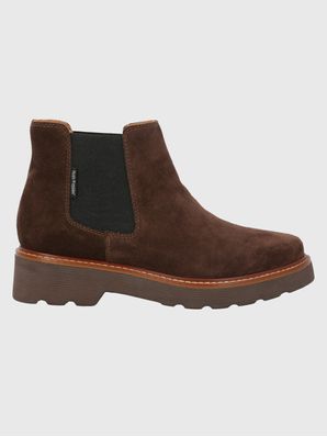 Botin Cuero Bonnie Café Hush Puppies