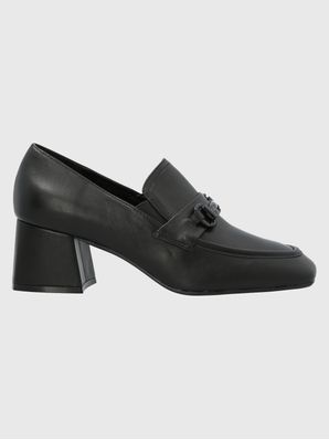 Zapato Cuero Mujer Zara Negro Hush Puppies
