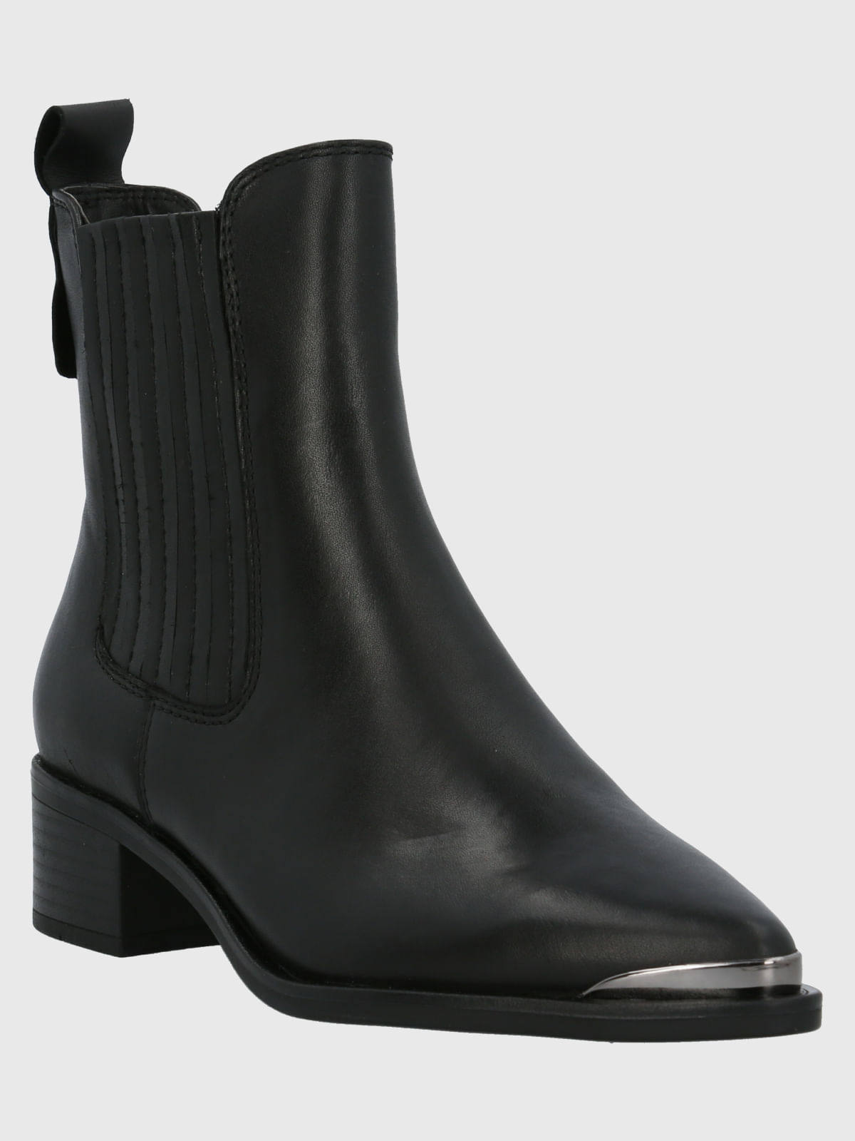 Botin Cuero Dorothea Negro