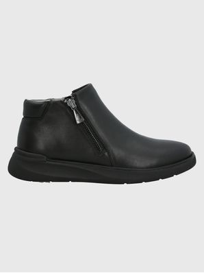 Botin Cuero Mujer Juliet Negro Hush Puppies