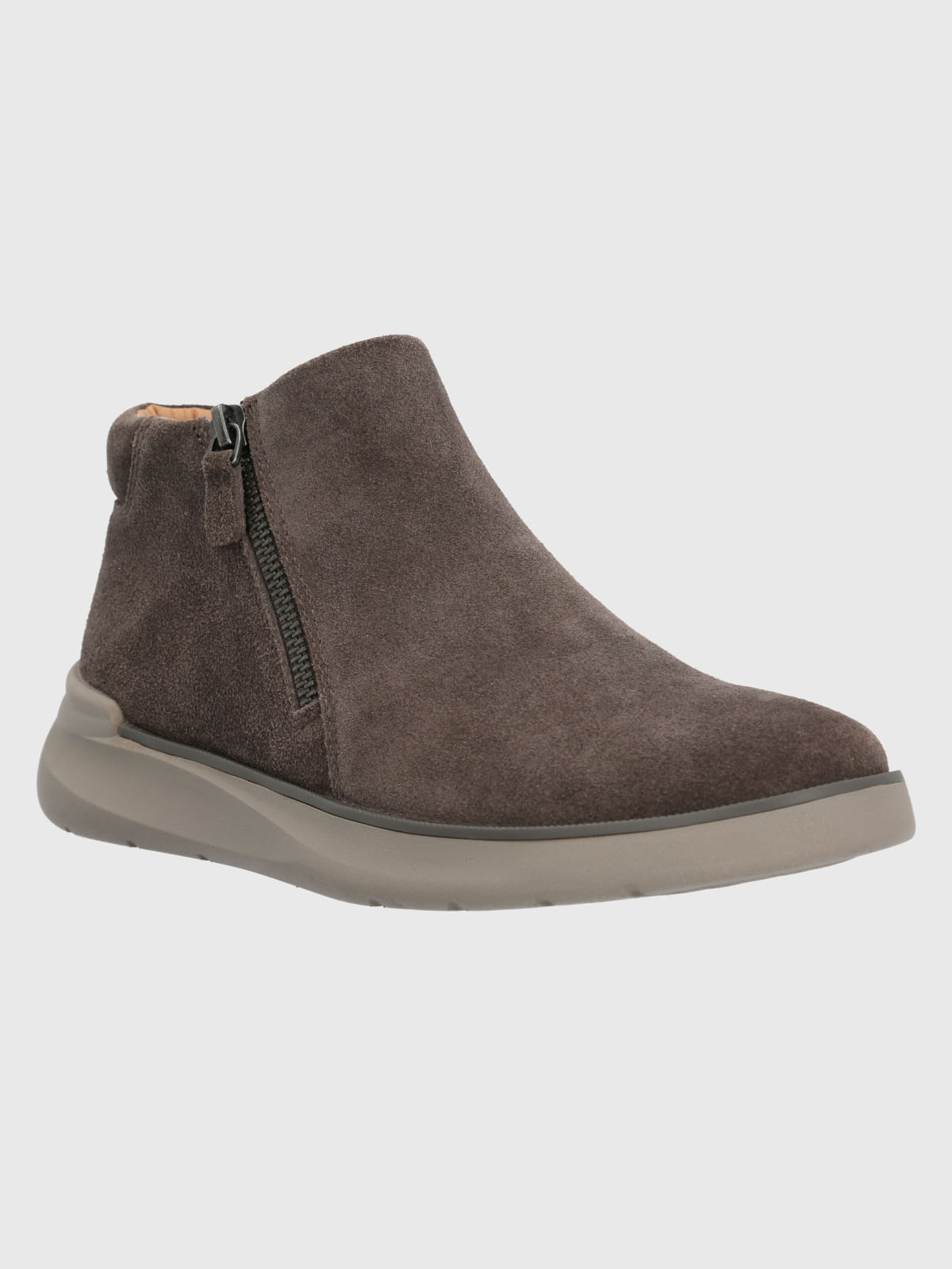 Botin Cuero Juliet Gris