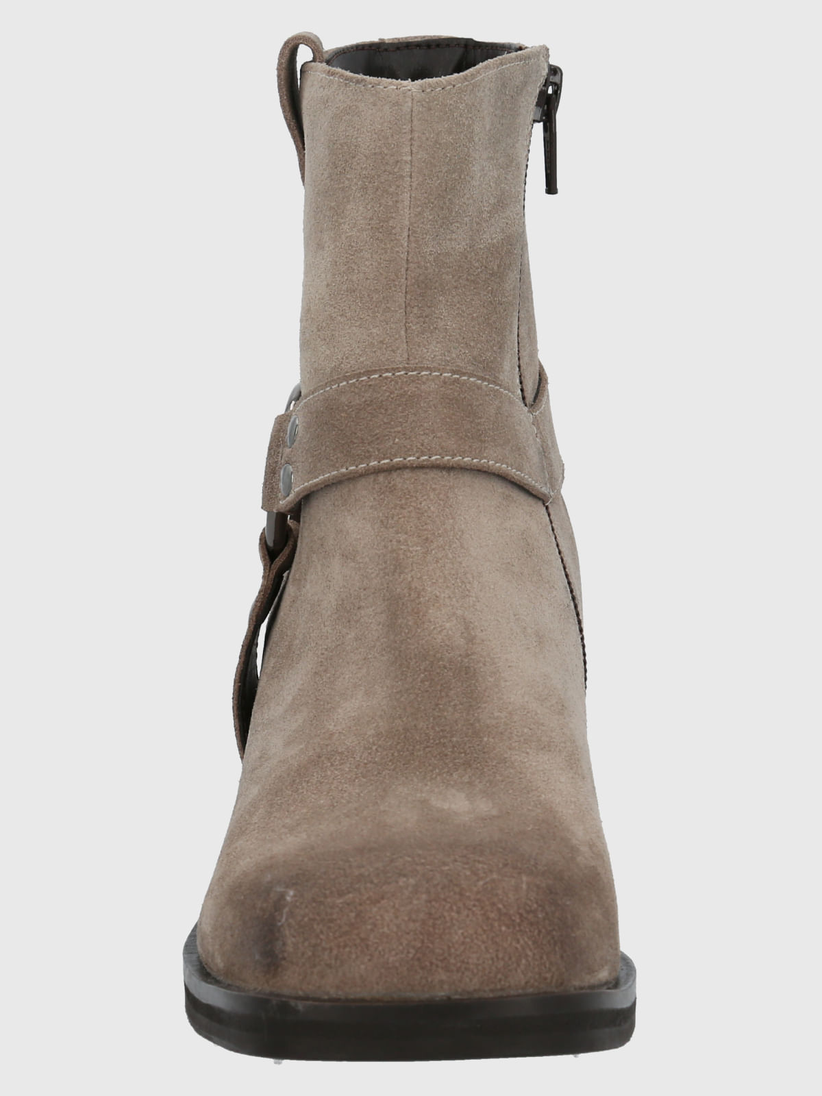 Botin Cuero Maylo Beige