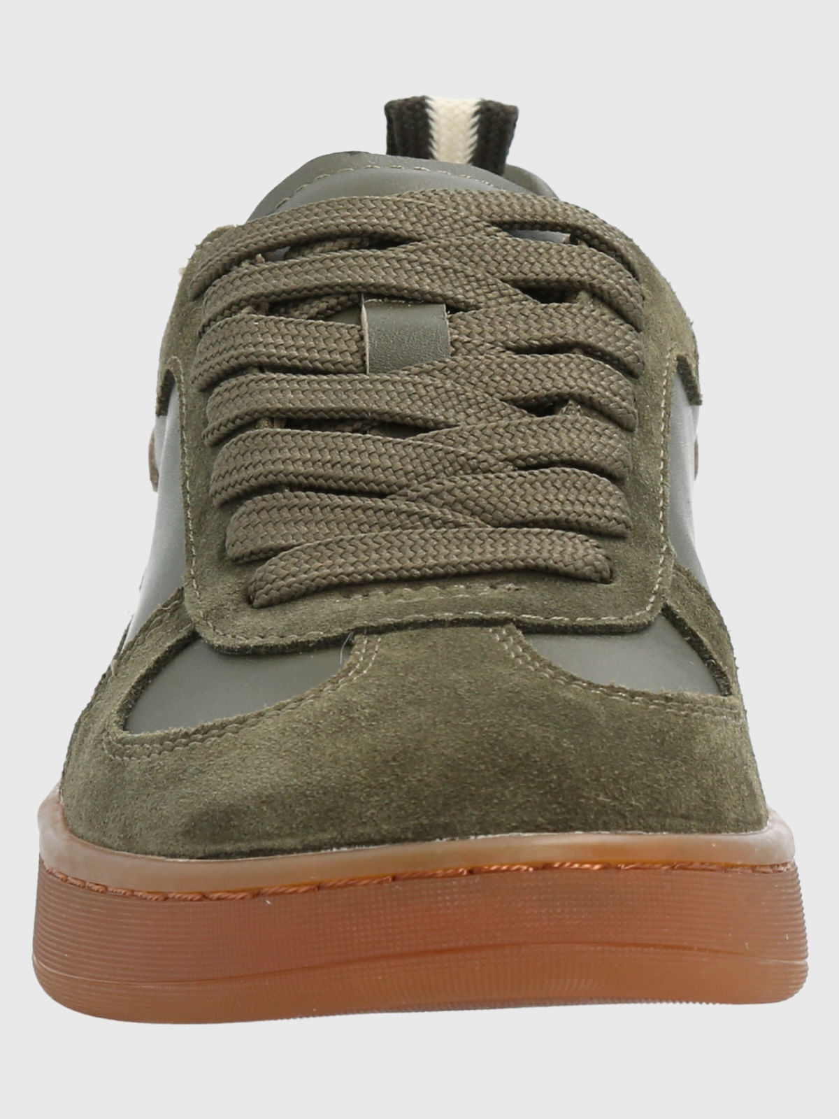 Zapatilla Cuero Dallas Verde