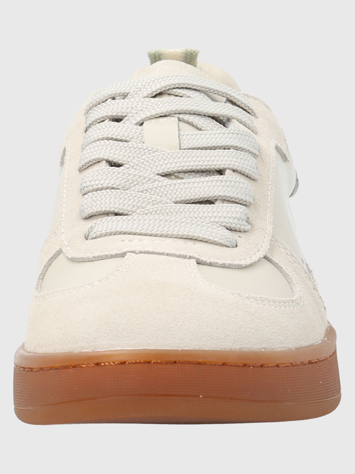 Zapatilla Cuero Dallas Beige