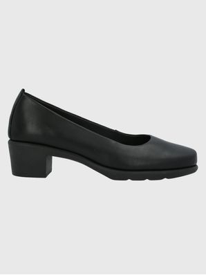 Zapato Cuero Mujer Tiina Negro Hush Puppies