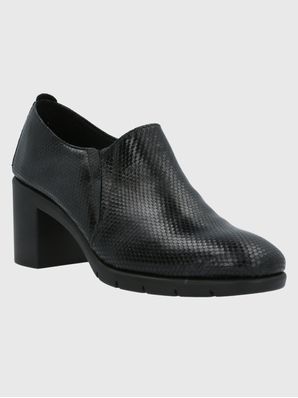 Zapato Cuero Mujer Neli Negro Hush Puppies