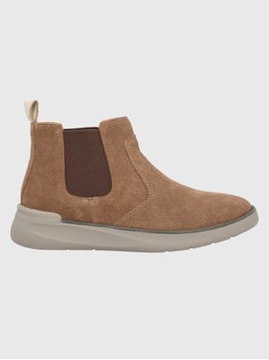 Botin Cuero Flora Café Hush Puppies