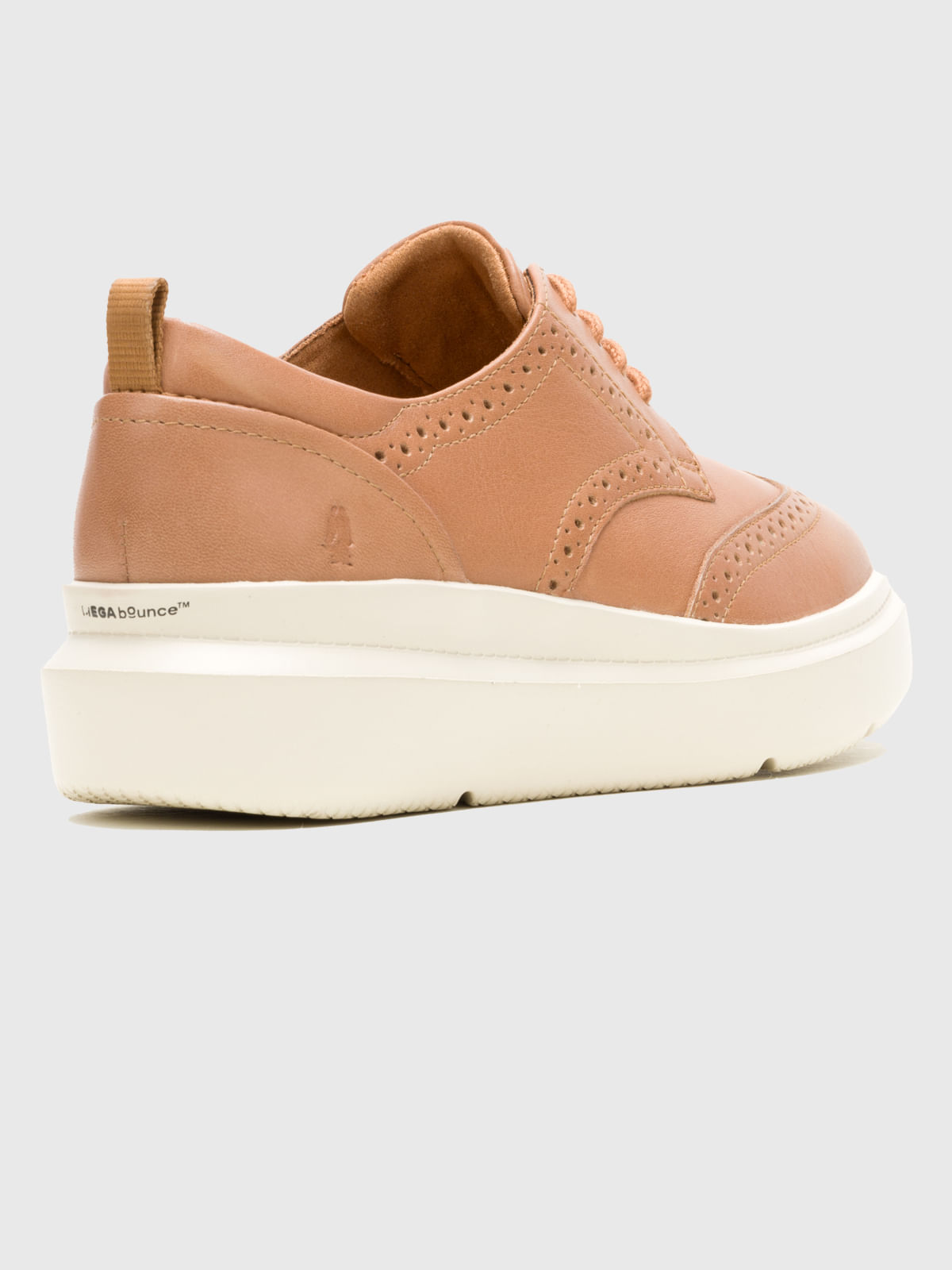 Zapato Cuero Joy Wingtip Café