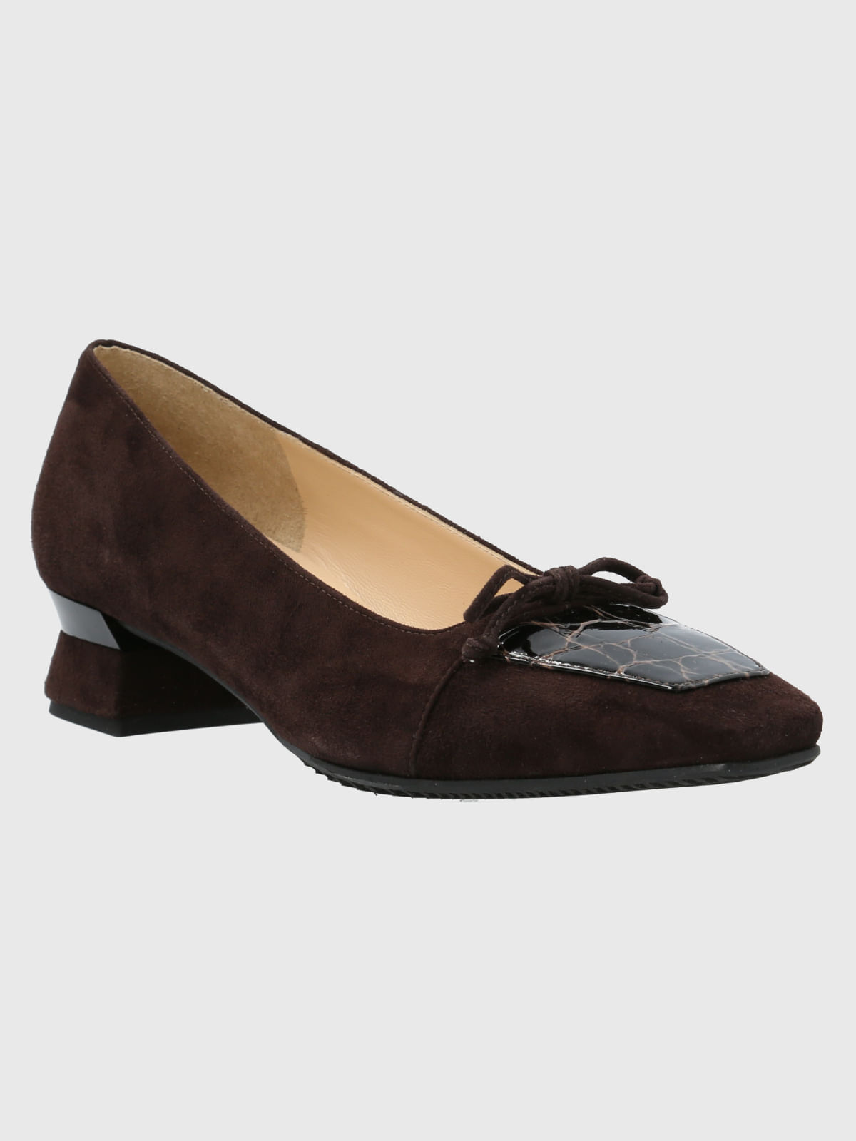 Zapato Brunate Cuero Dina Café
