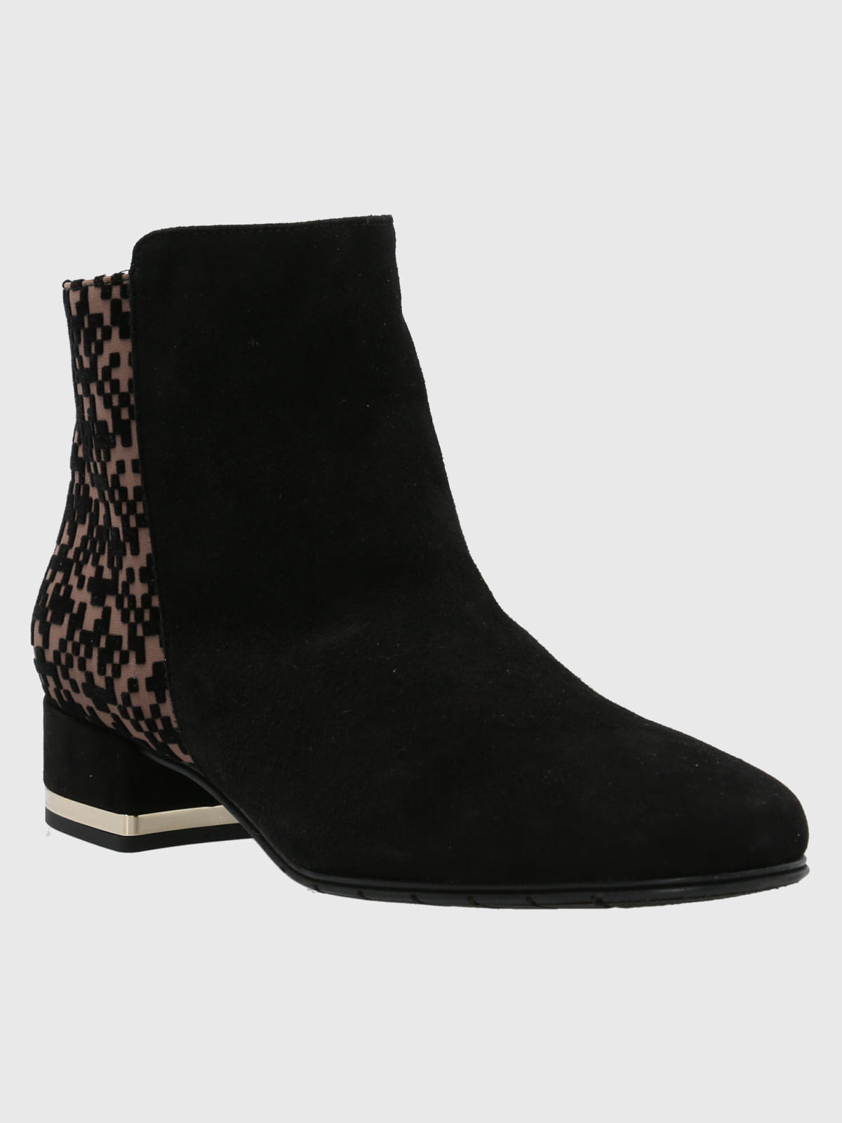 Botin Brunate Cuero Renata Negro