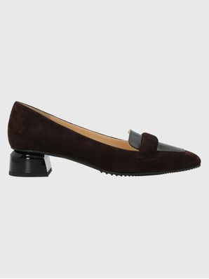 Zapato Brunate Cuero Mujer Alvize Café Hush Puppies