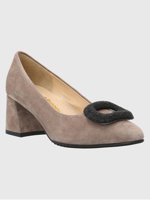 Zapato Brunate Cuero Mujer Alonza Beige Hush Puppies