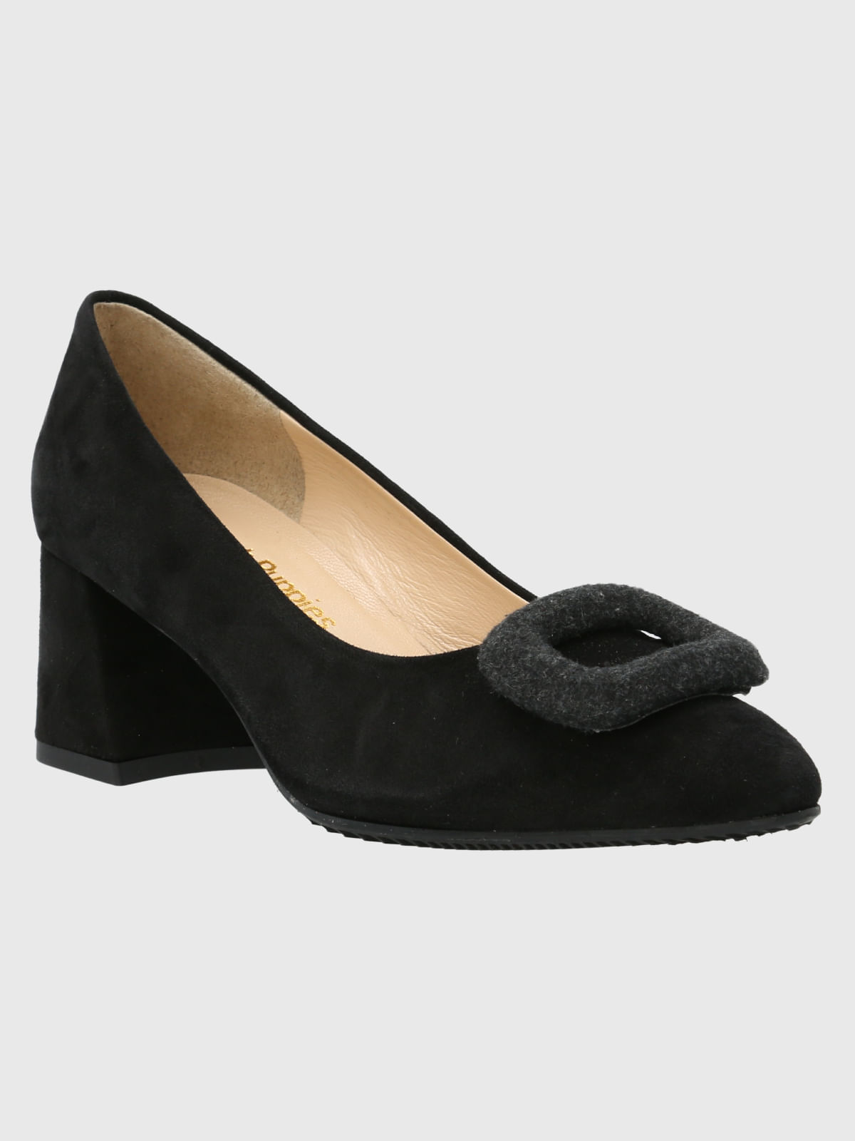Zapato Brunate Cuero Alonza Negro