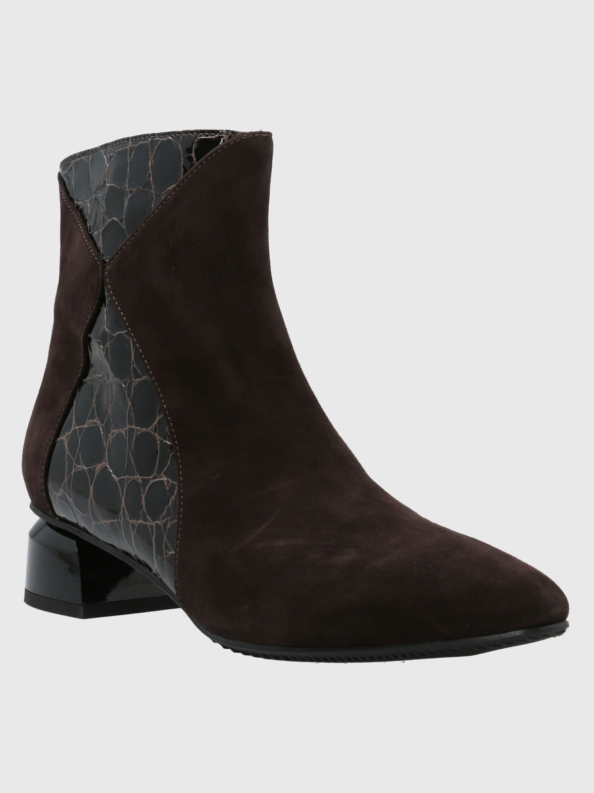 Botin Brunate Cuero Carmine Café