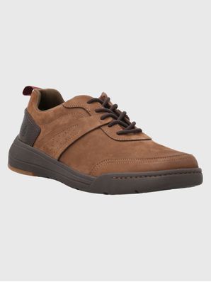 Zapatilla Cuero Molt Café Hush Puppies