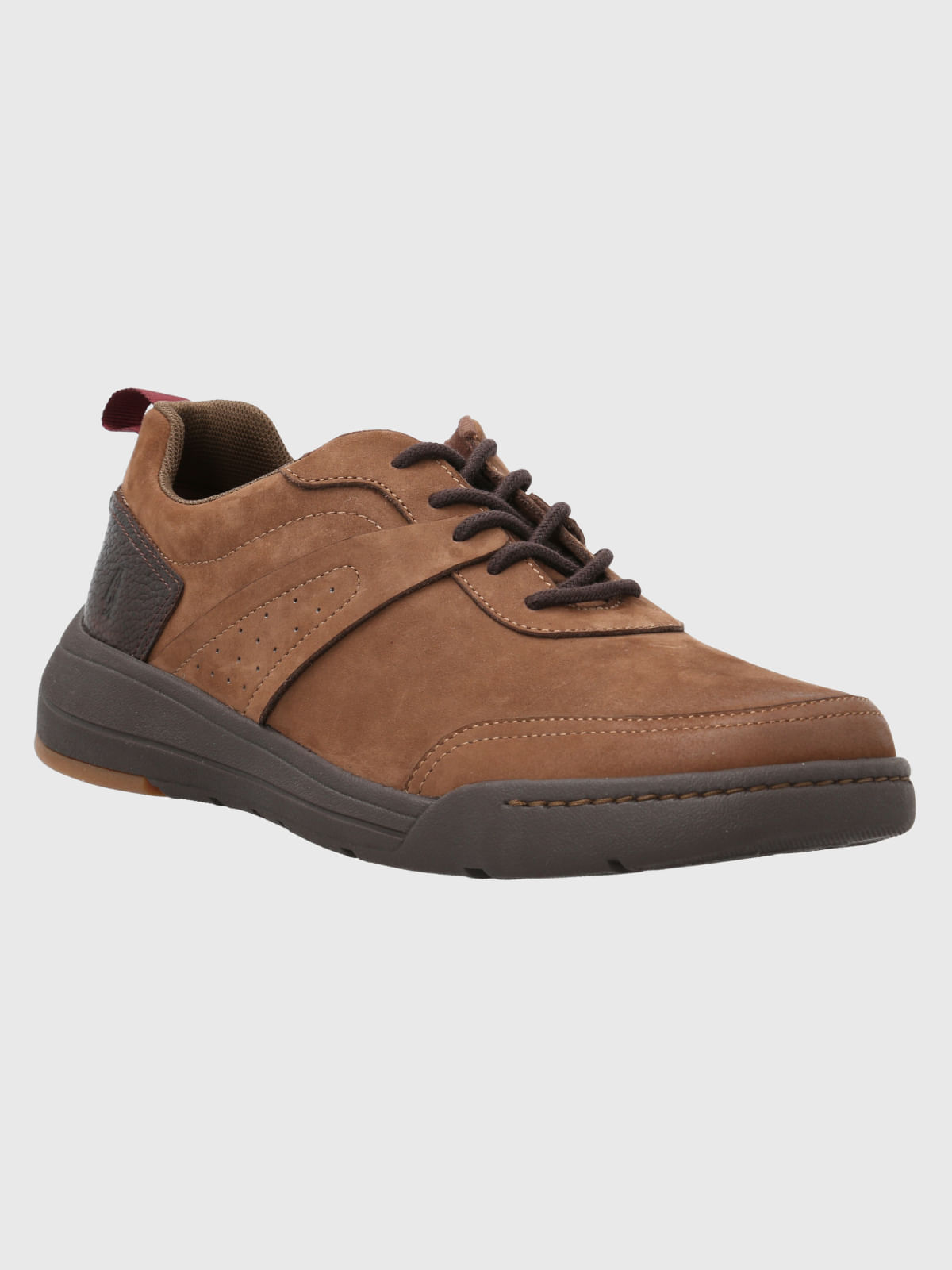Zapatilla Cuero Molt Café Hush Puppies