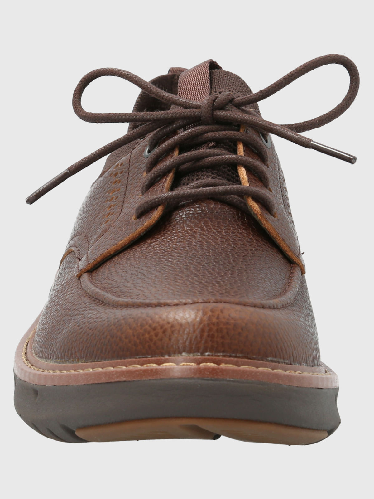 Zapatilla Cuero Smart Laceup Café Hush Puppies