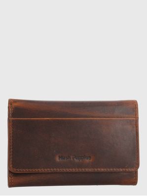 Billetera Cuero Mujer St Massey Wallet Café Hush Puppies