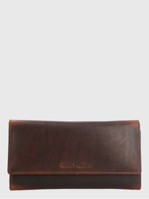 Billetera Cuero Mujer St Morley Wallet Café Hush Puppies