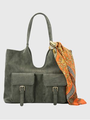 Cartera Ecocuero Mujer Donna Bag Verde Hush Puppies