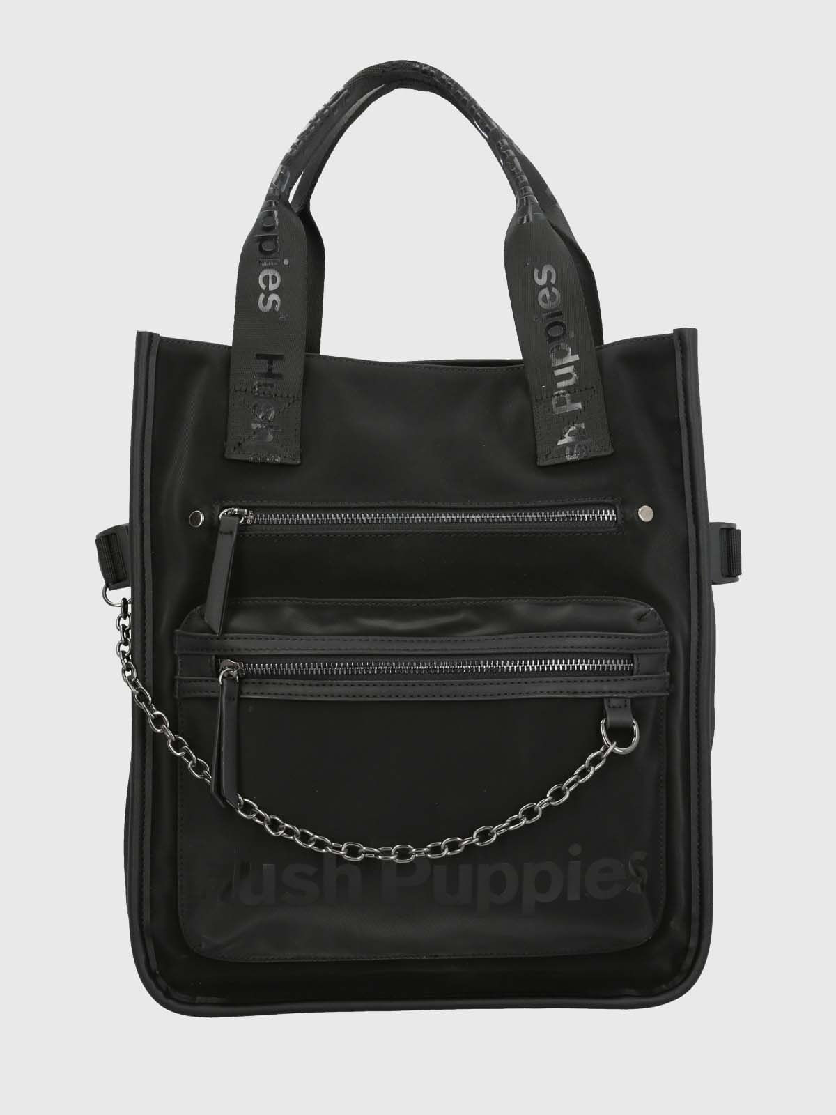 Cartera Ecocuero Mujer Helen Bag Negro Hush Puppies