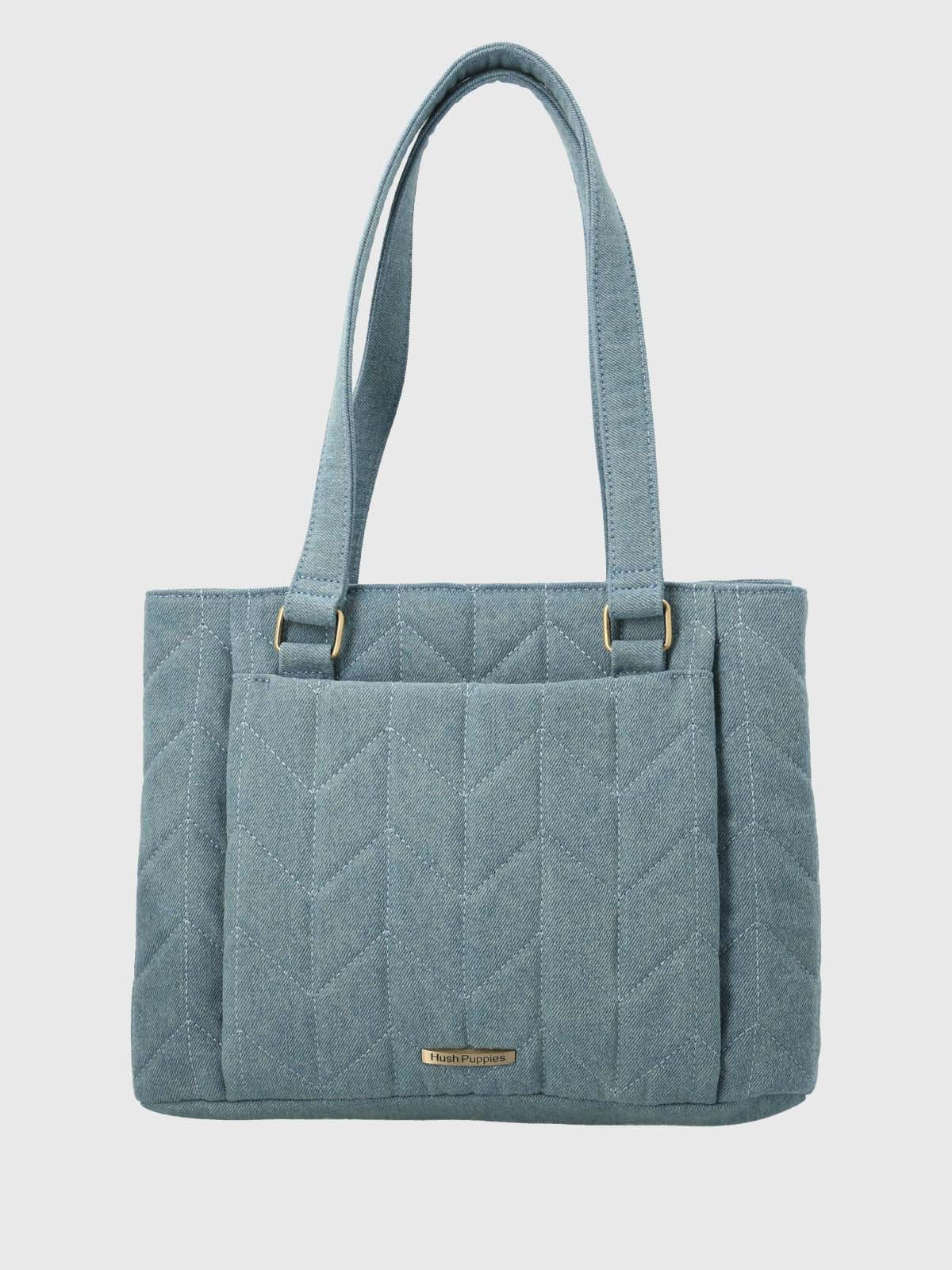 Cartera Textil Mujer Joseph Bag Azul Hush Puppies