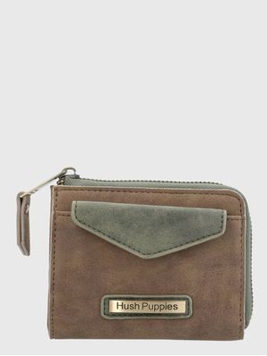 Billetera Ecocuero Mujer Daphne Wallet Café Hush Puppies
