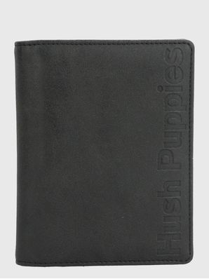 Billetera Ecocuero Mujer Drina Passport Negro Hush Puppies