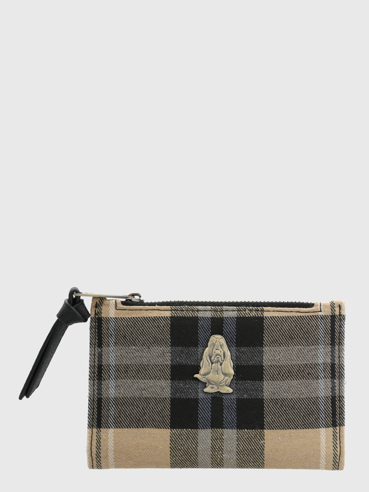 Monedero Ecocuero Mujer Barly Coin Negro Hush Puppies