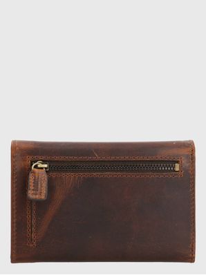 Billetera Cuero Mujer St Massey Wallet Café Hush Puppies