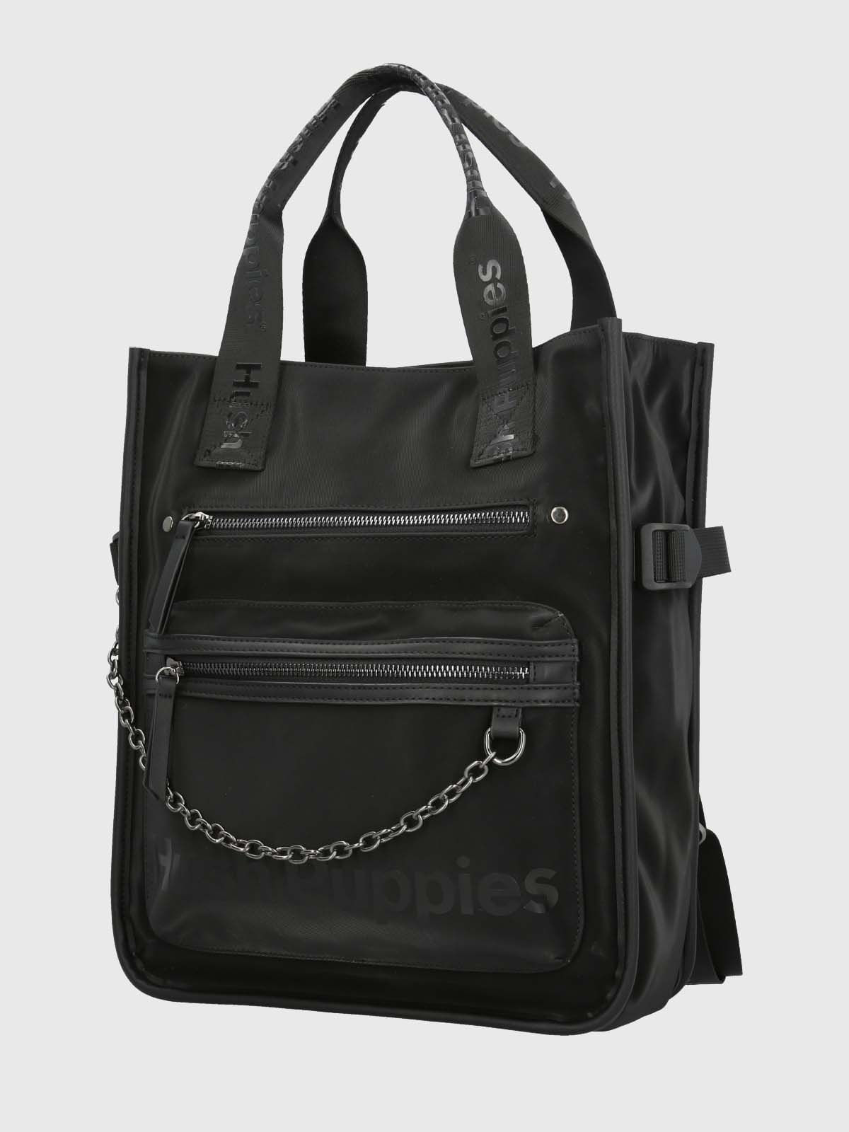 Cartera Ecocuero Mujer Helen Bag Negro Hush Puppies