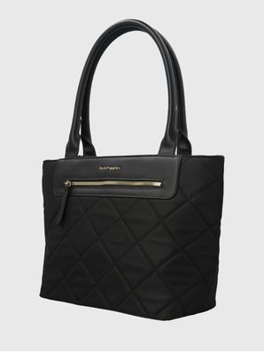 Cartera Poliester Reciclado Mujer Rosie Tote Negro Hush Puppies