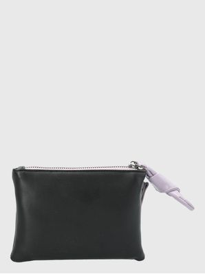 Billetera Ecocuero Mujer Quilt Zip Wallet Negro Hush Puppies