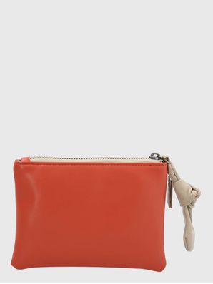 Billetera Ecocuero Mujer Quilt Zip Wallet Naranjo Hush Puppies