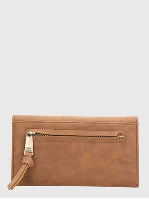 Billetera Ecocuero Mujer Donna Wallet Café Hush Puppies