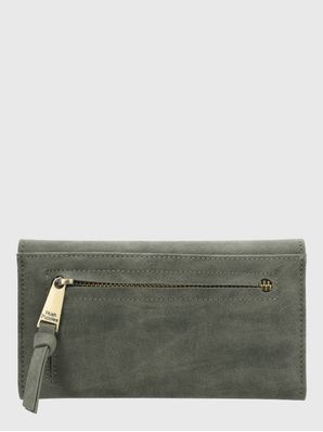 Billetera Ecocuero Mujer Donna Wallet Verde Hush Puppies