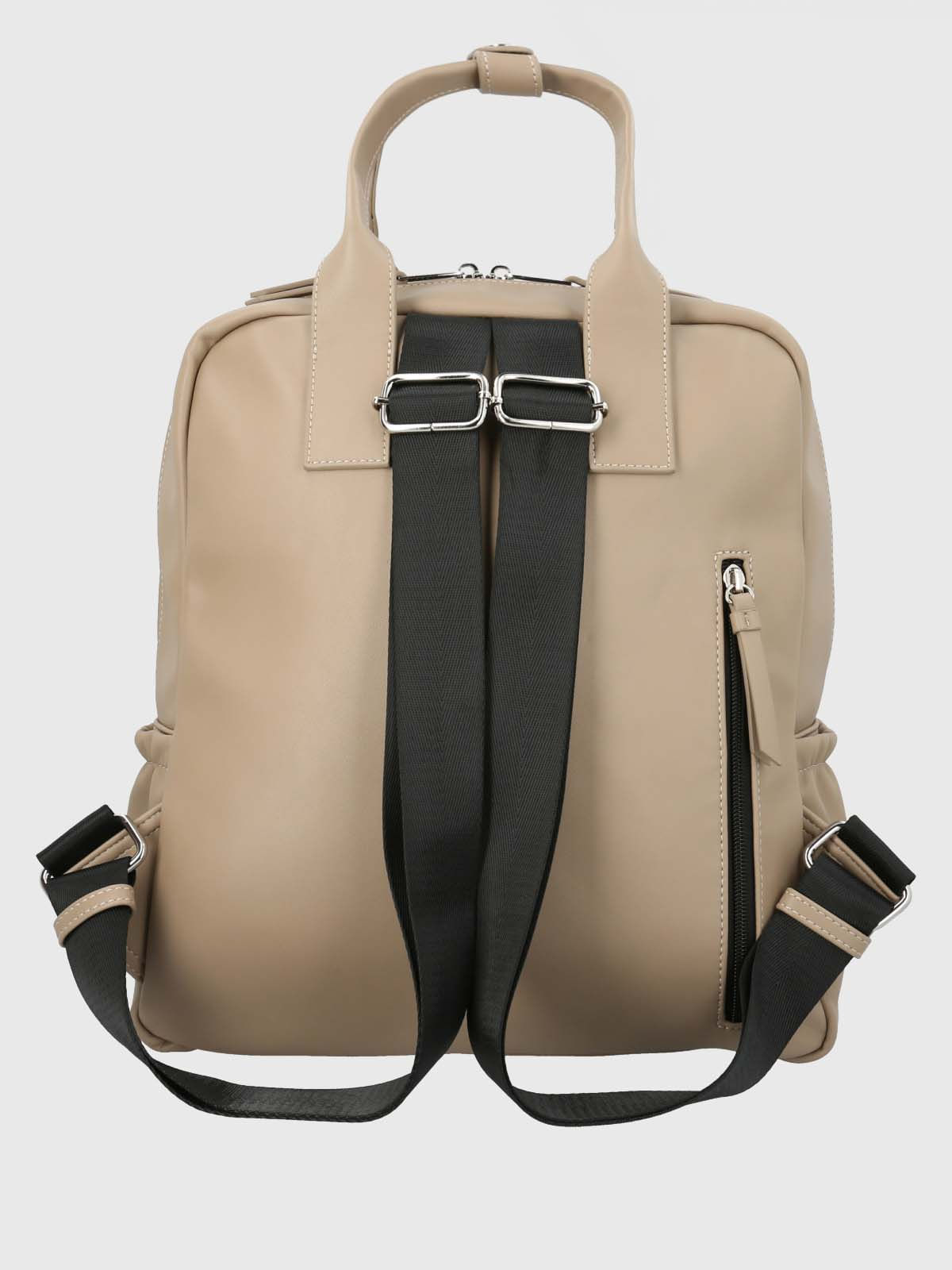 Mochila Ecocuero Mujer Quilt Back Beige/Crudo Hush Puppies
