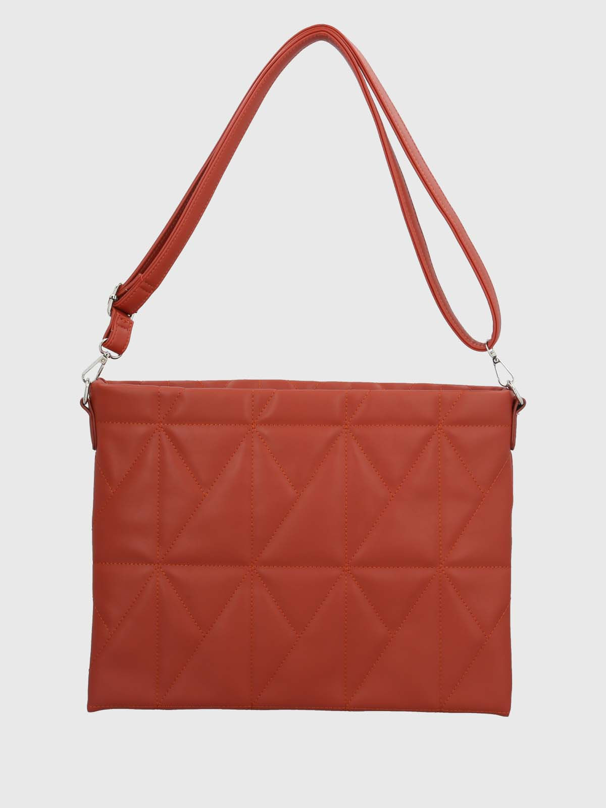 Bolso Notebook Ecocuero Mujer Quilt Case Naranjo Hush Puppies