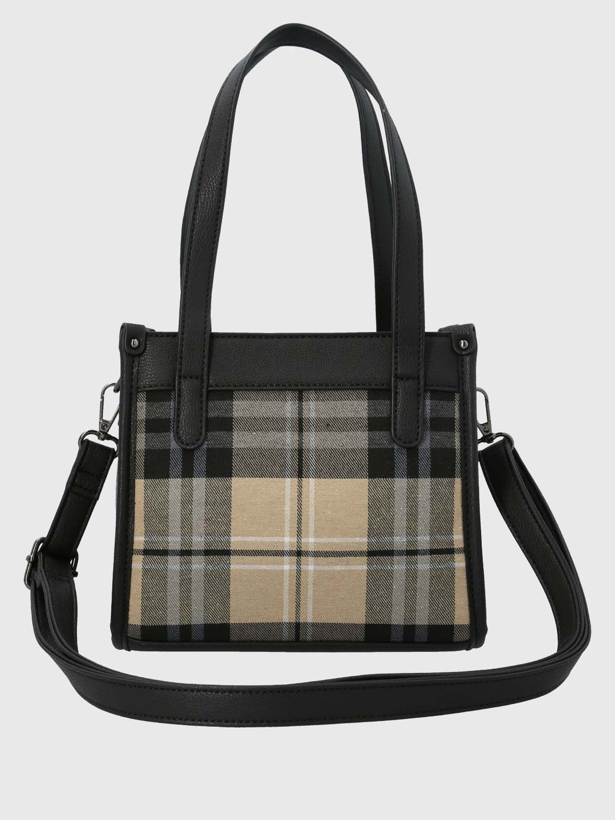Cartera Textil Mujer Barly Ii Bag Negro Hush Puppies