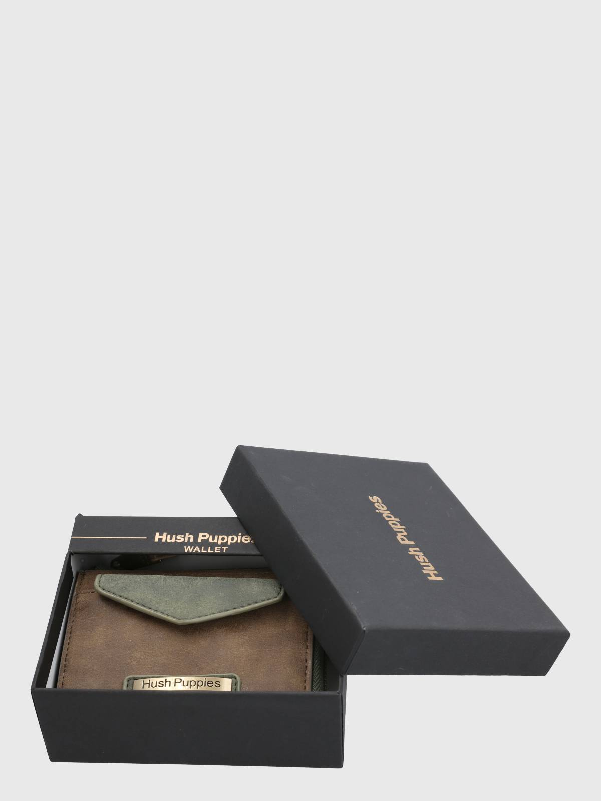 Billetera Ecocuero Mujer Daphne Wallet Café Hush Puppies