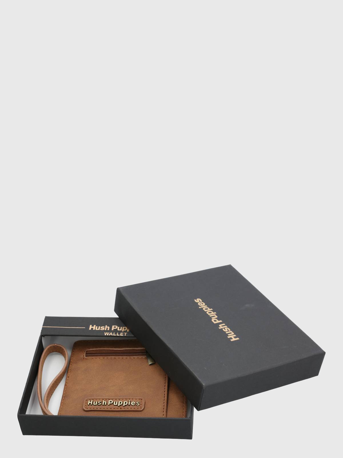 Tarjetero Ecocuero Mujer Doris Card Café Hush Puppies
