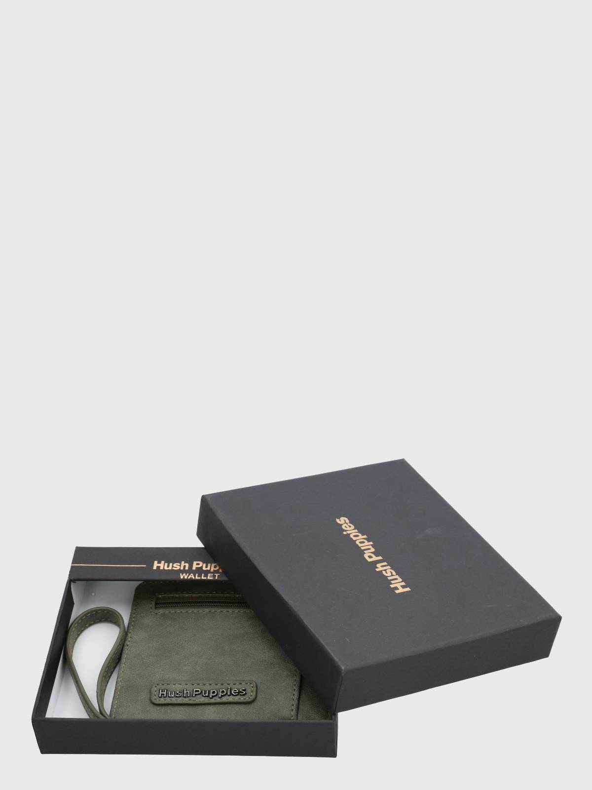 Tarjetero Ecocuero Mujer Doris Card Verde Hush Puppies