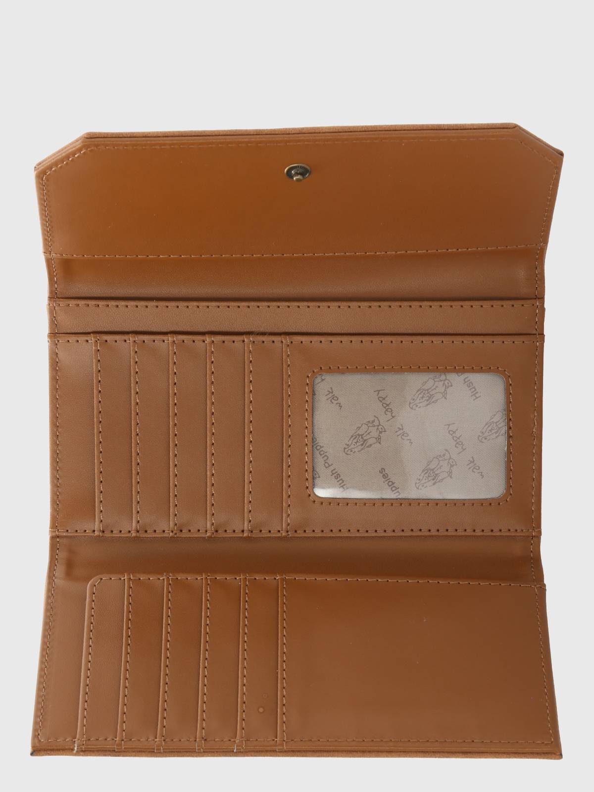 Billetera Ecocuero Mujer Donna Wallet Café Hush Puppies