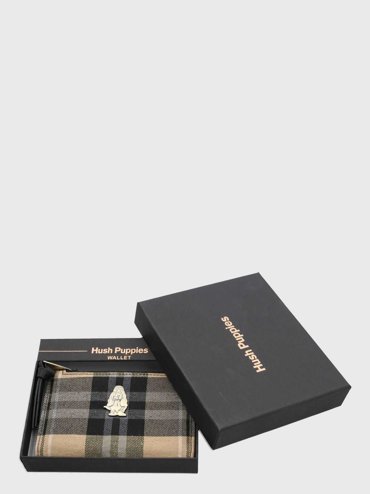Monedero Ecocuero Mujer Barly Coin Negro Hush Puppies