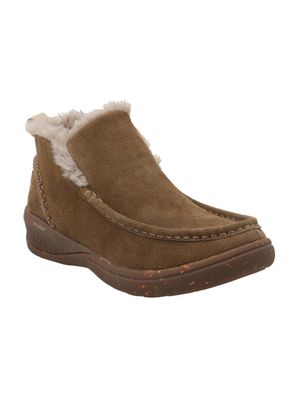 Botín Cuero Mujer Dealf Verde Rockford