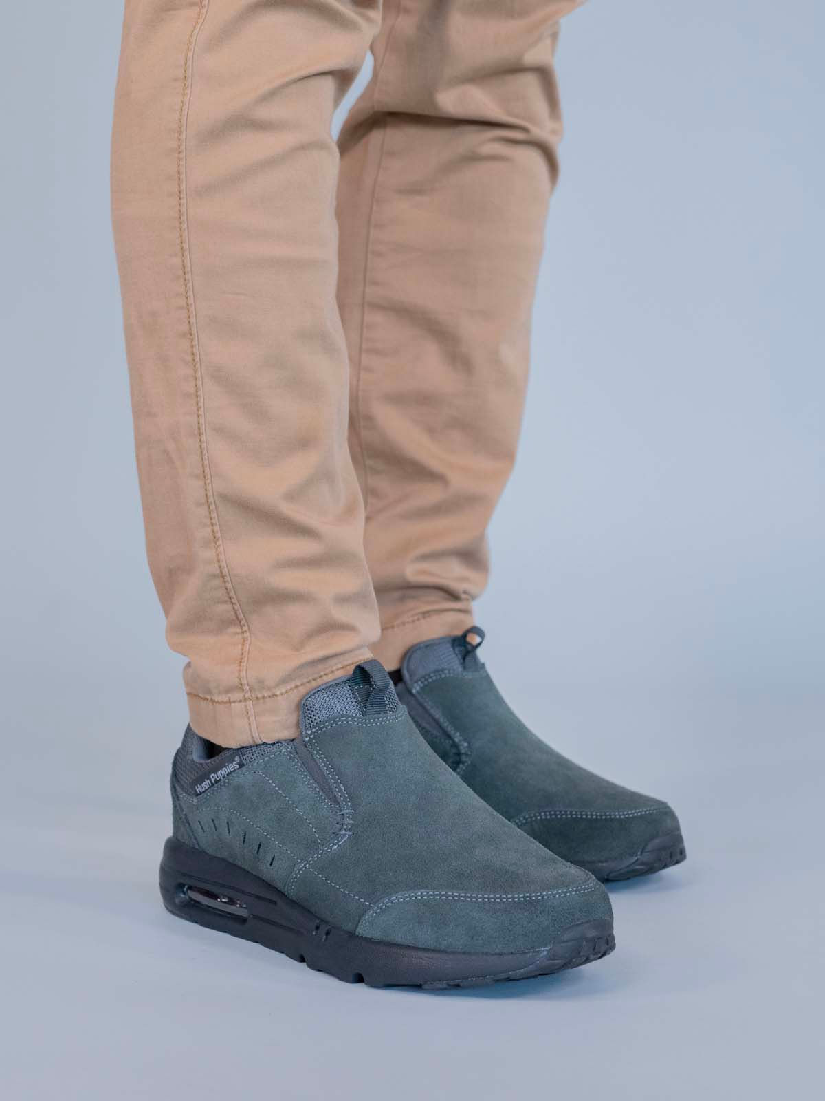 Slip On Cuero Bearwood Negro Hush Puppies