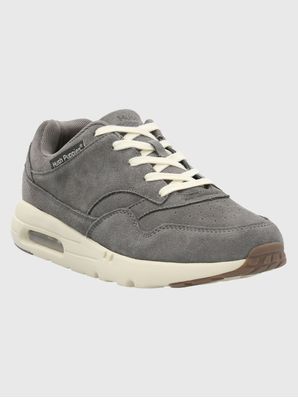 Zapatilla Cuero Hombre Brandhall Gris Hush Puppies