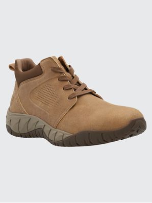 Botin Cuero Bodo Café Hush Puppies